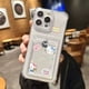 thumbnail image 3 of Sanrios Hellos Kittys-funda transparente anticaída para iPhone, funda con soporte de tarjeta para iPhone 16, 15, 14, 13, 12, 11, Mini Pro Max, X, XR, XSMax, 7, 8 Plus, SE20, 3 of 5