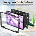 thumbnail image 6 of Iokmax for iPad Air 13 Inch Case M2 2024 with HD Screen Protector & Shoulder Strap & Pen Holder [ 15FT Drop Protection] Heavy Duty Military Case for iPad Air 13 M2 - Rotating Stand for Kids, 6 of 6