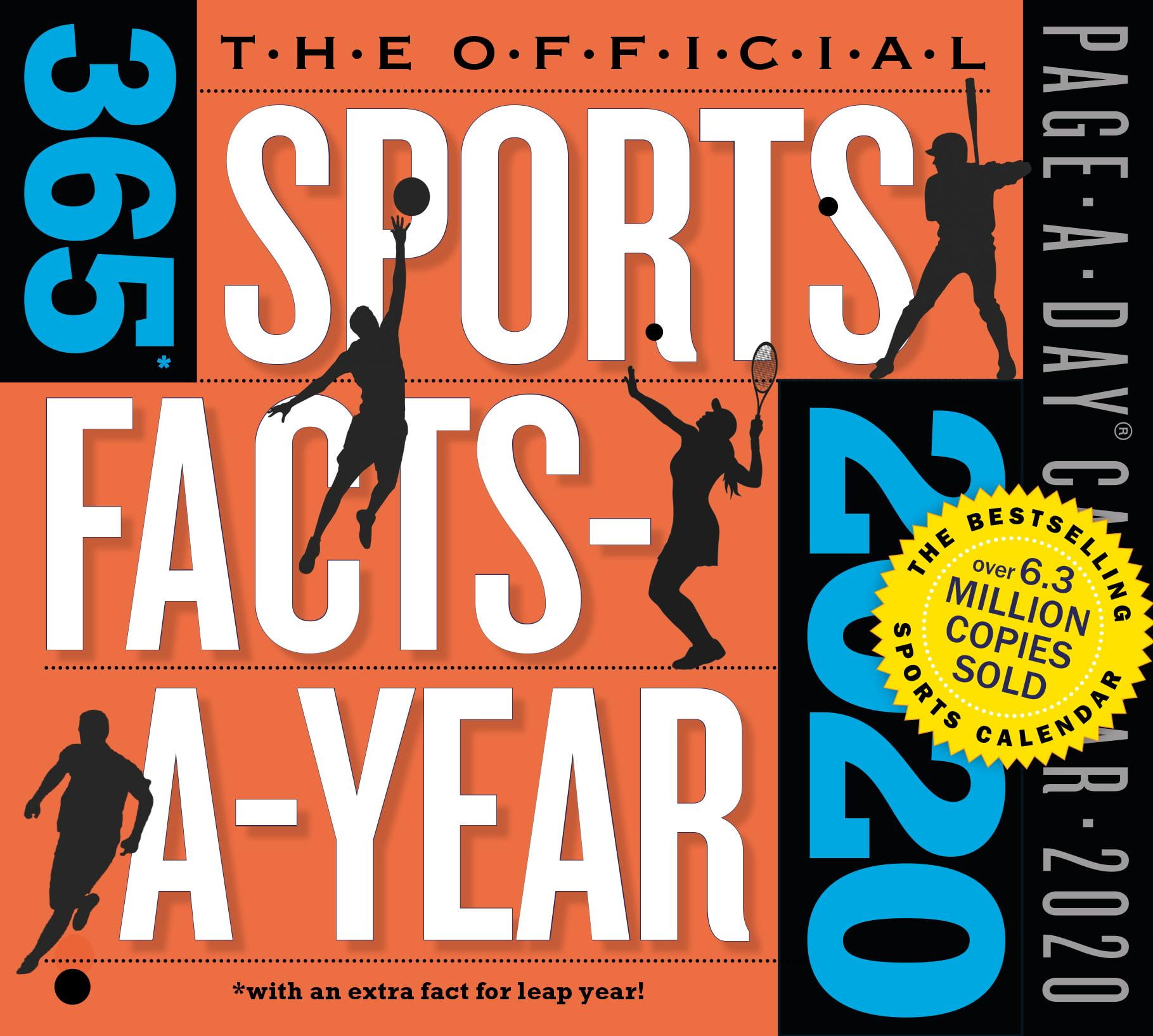 The Official 365 Sports FactsAYear PageADay Calendar 2020 (Other