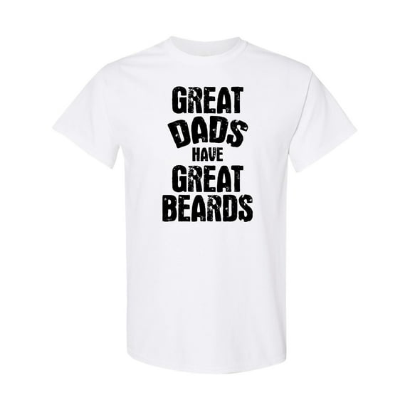 Inktastic Great Dads Have Great Beards T-Shirt