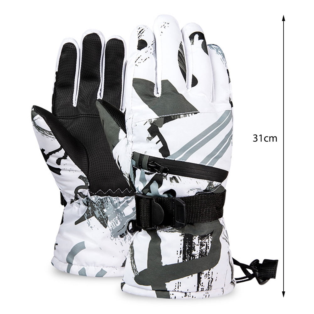 Winter Thermal Warm Gloves Mens Womens Ladies Snowboard Windproof Ski Z4B3 