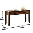 thumbnail image 2 of Contemporary Style Table In Two Cherry With Ordered Storage Drawers - Solid Wood + Feature, 2 of 2