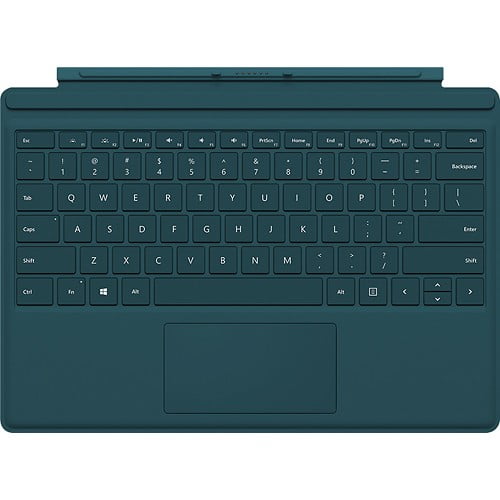 Microsoft Surface Pro 4 Type Cover - Teal - Walmart.com Microsoft Surface Pro 4 Type Cover - Teal - Walmart.com