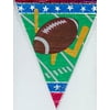 Football Prismatic Pennant Banner (1ct)