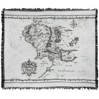 L-Lord of the Rings H-Hobbit HD Blanket,Soft Throw Blanket for