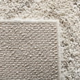 thumbnail image 6 of SAFAVIEH Arizona Basil Geometric Shag Runner Rug, Ivory/Beige, 2'3" x 14', 6 of 7