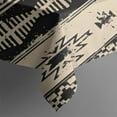 thumbnail image 5 of Brown Geometric Triangle Square Pattern Square Tablecloth,Waterproof Square Table Cover,Wipeable Spillproof Washable Table Cover for Home Kitchen Party Decor 42"X42"(107x107cm), 5 of 6