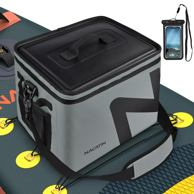 Nevera Grande para Paddle Board NACATIN Capacidad para 30-40 Latas
