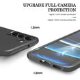 thumbnail image 3 of Galaxy S22 Case, Samsung Galaxy S22 Case with HD Screen Protector, [Military Grade] Shockproof Protection Case with 360° Magnetic Ring Holder Kickstand Phone Case for Samsung S22, Black, 3 of 8