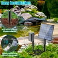 thumbnail image 5 of Solar Water Pump Solar Pond Aerator with Air Hose and Bubble Stone 7V/2.5W Aquarium Oxygen Aerator Air Pump Solar Powered Pond Oxygenator Efficient for Outdoor Fish Pond Stock Tank Aquarium, 5 of 7