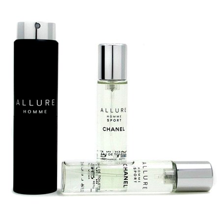 並行輸入品 シャネル CHANEL アリュール オム スポーツ トラベルスプレー B級品 アウトレット EDT SP 20ml×3 【訳あり香水】【あすつく】
