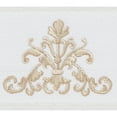 thumbnail image 3 of Authentic Hotel and Spa  White Turkish Cotton Scrollwork Embroidered Hand Towels (Set of 4), 3 of 3