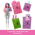 thumbnail image 6 of Barbie Color Reveal Disco Star Series Fashion Doll & Accessories with 6 Surprises (Styles May Vary), 6 of 7
