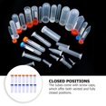 thumbnail image 3 of MasteelfCA 20pcs 50ML Test Tubes Transparent Test Tubes with Caps Laboratory Equipment, 3 of 8