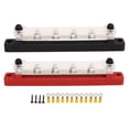 thumbnail image 1 of Oubit Borne, 2 Pcs Barre de Bus à Batterie Bloc de Distribution d'Alimentation Multifonctionnel, 1 of 9