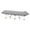 Grey, variant on S SERENABLE Camping Cot Folding Bed with Mattress for Adults for Home Beach Outings Dorm 188cmx71cmx37cm