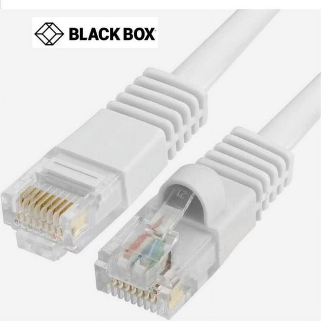 EVNSL90-0001 10PK - Cordon PATCH CAT5E Blanc 1 Pieds Anti-Accroc (10 Pcs/pkg)
