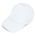thumbnail image 6 of Holzlrgus Womens Baseball Cap Ponytail Hat Running Hat Men Waterproof Adjustable Breathable Women Sun Hats Visors, 6 of 7