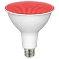 thumbnail image 2 of 11.5 Watt PAR38 LED - Red - 90 degree Beam Angle - Medium base - 120 Volt -  6 Pack, 2 of 8