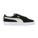thumbnail image 1 of PU & MA Juniors Suede Classic XXI Black/White Sneakers 38056001, 1 of 4
