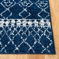 thumbnail image 4 of SAFAVIEH Tulum Coriander Moroccan Geometric Area Rug, 6'7" x 6'7" Square, Ivory/Turquoise, 4 of 8