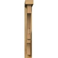 thumbnail image 2 of Ekena Millwork 4"W x 22"D x 30"H Balboa Block Rough Sawn Bracket w/ Offset Brace, Western Red Cedar, 2 of 25