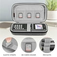 thumbnail image 5 of Fintie Graphing Calculator Carrying Case for Texas Instruments TI-Nspire CX II CAS/Tl-Nspire-CX-ll, TI-84 Plus CE/TI-84 Plus Color Graphing Calculators - with Mesh Pockets, Pen Slots, Gray, 5 of 6