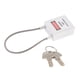 thumbnail image 1 of Candados de - para , Hogar, Almacenamiento, Gimnasio, Armarios, Estuche, Cajones, Cajas de Herramientas, Blanco Cola Candado de bloqueo de seguridad, 1 of 8
