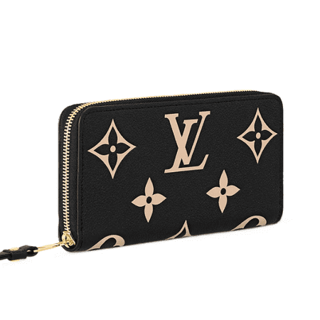 Louis Vuitton Bicolor Monogram Zippy Wallet M80481