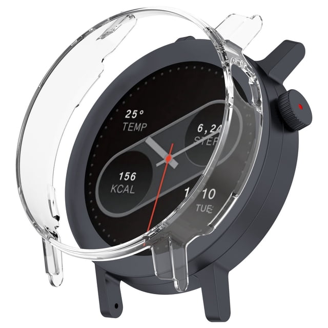 Light PC For Smart Sports Watch | Half Cut Design With Breathable Slots | Seamless Fit Enhanced Visibility