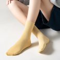 thumbnail image 4 of Womens Cotton Socks, Cute Crew Socks Thin Cotton Socks Women Above Ankle Bootie Socks 3 Pairs, 4 of 6