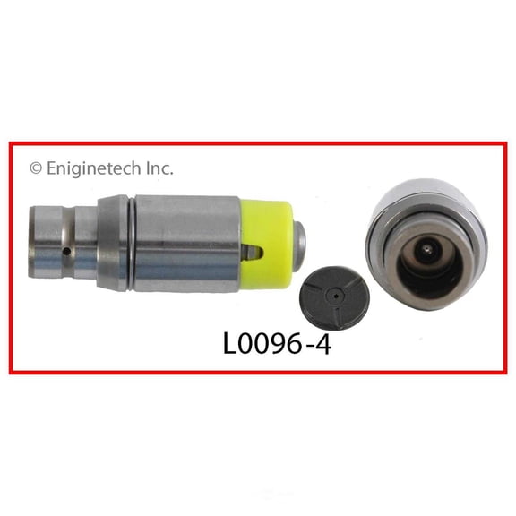 Enginetech L0096-4 Engine Valve Lifter - 4 Pack