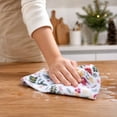 thumbnail image 5 of EWASWON Christmas Decoration Clearance, Christmas Printed Paper Towels Roll Disposable Tear Away Kitchen Cleaning Cloths Xmas Holiday Decorative Towel For Home Kitchen, 5 of 7