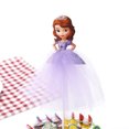 thumbnail image 3 of Adorno para tarta de Disney, decoración para tarta de feliz cumpleaños, Blancanieves, Frozen, Elsa, suministros de cumpleaños, tarta de princesa Ariel y Sofía, 3 of 5