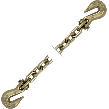 

Grade 70 Binder Chain with Hooks for Transport use Yellow Chromate