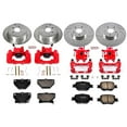 thumbnail image 2 of PowerStop Front and Rear Z23 Evolution Sport Brake Pad and Rotor Kit with Red Powder Coated Calipers Fits: TOYOTA Select Models KC2314A, 2 of 2