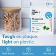 thumbnail image 7 of The Humble Co. Floss Picks (200 Count) – Plant Based Dental Floss Picks with Grip Handle for Superior Oral Care, Dental Hygiene, and Gum Health, Cruelty Free Tooth Floss Picks (Mint), 7 of 7