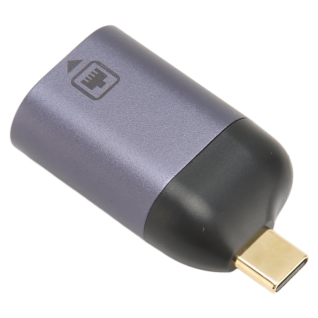 Adaptador USB C A Ethernet, Pequeño Adaptador Ethernet Portátil Para Portátiles
