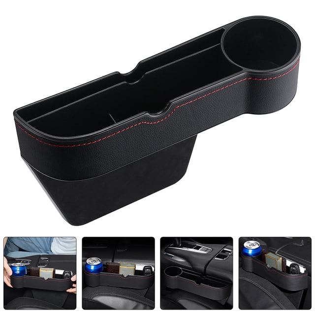 unbranded Caja Organizadora De Espacio Para Asiento De Auto Con Soportes Para Teléfonos