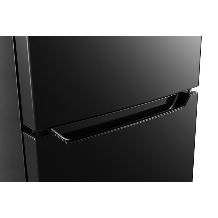 3.2 Cu. Ft. Double-Door Compact Refrigerator (Stainless Steel) (RT32D6ASE)  - Hisense USA
