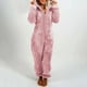 thumbnail image 4 of Plus Size Coral Fleece Jumpsuit for Women Christmas Pajamas One-Piece Pyjamas Winter Warm Women Hooded Onesies Sleepwear S-5XL, 4 of 4