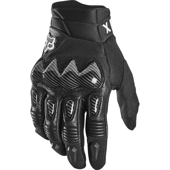 Fox Bomber Gloves (Small, Black)