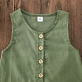 thumbnail image 4 of Newborn Baby Boy Girl Cotton Romper Jumpsuit Outfits Sleeveless Clothes, 4 of 5