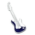 thumbnail image 3 of 2x Women's Fashion Brooch Guitar Shaped with Crystal Rhinestone Embellishment Gift, 3 of 8