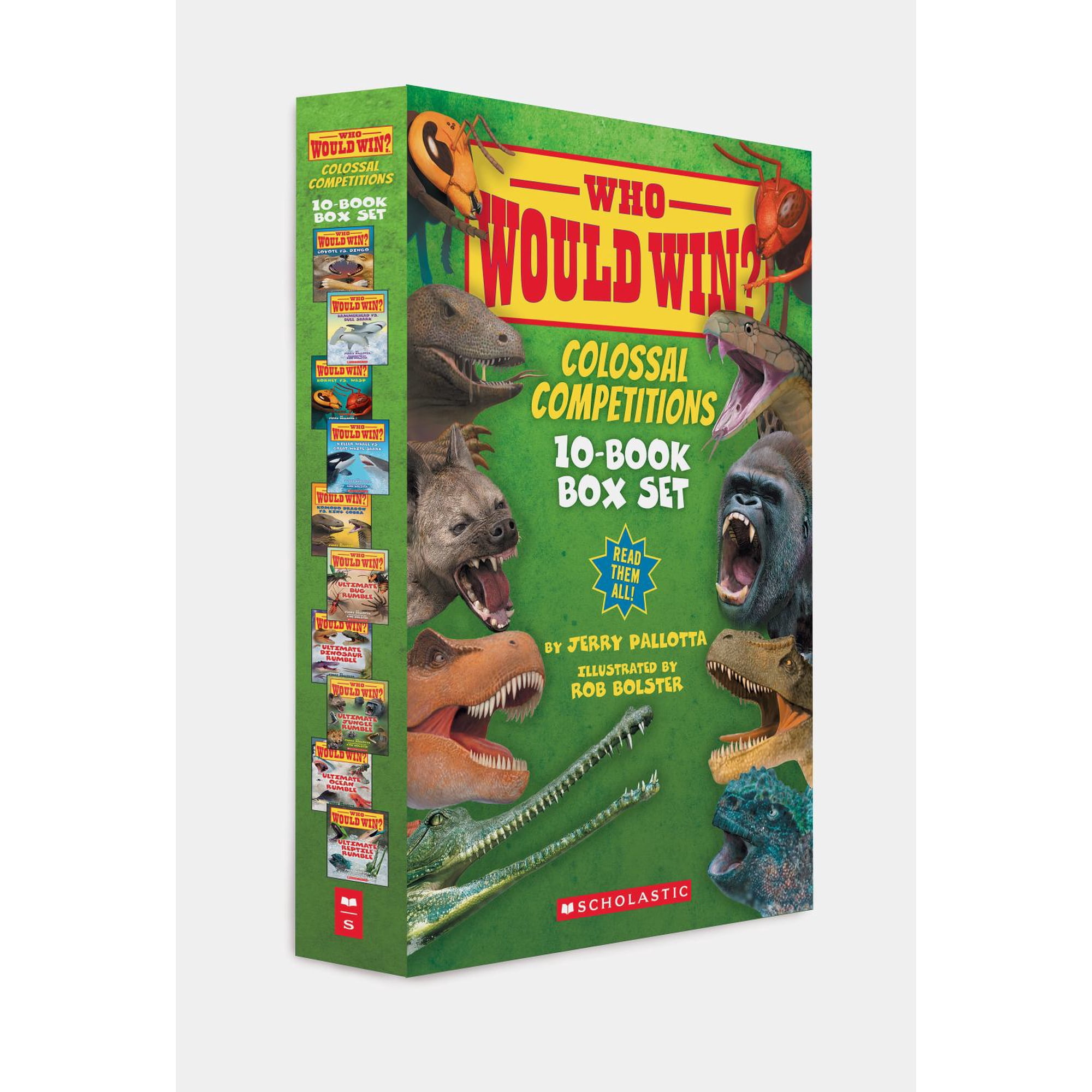 Who Would Win? Colossal Competitions! (10-Book Box Set) (Hardcover)