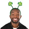 thumbnail image 2 of 12 Pack Beistle St. Patrick's Day Glittered Shamrock Boppers, 2 of 2