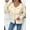 Beige, variant on Fall Outfits For Women 2025 Oversized Sweatshirt Cropped Off The Shoulder Sweatshirt Oversized Long Sleeve Crop Top Sexy