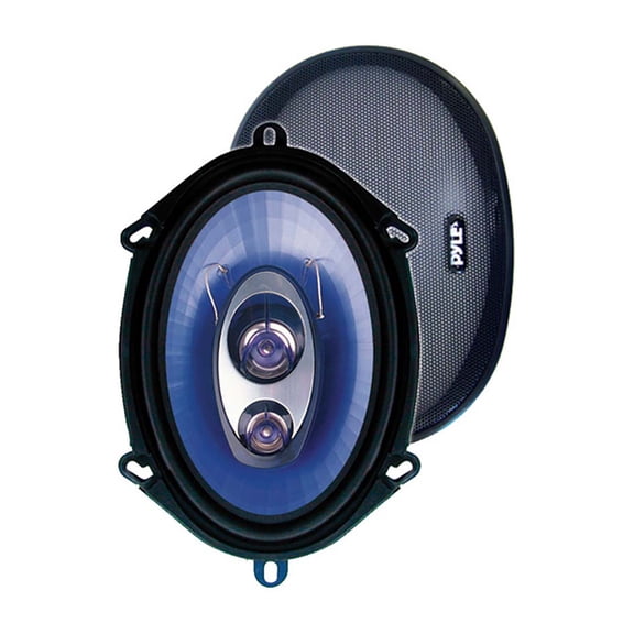 Pyle PL683BL 6x8" 360 Watt 3-Way Car Coaxial Audio Speakers Stereo (Pair)