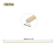 thumbnail image 2 of 100Pcs Round Wood Sticks 1/4x12" Dowel Rod Unfinished Hardwood Stick Craft for DIY Crafts, 2 of 6