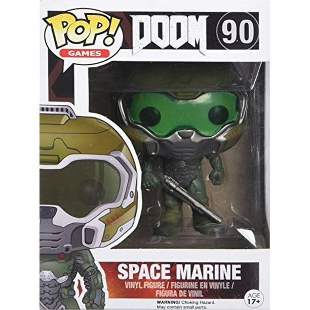 Figura de acción Funko de Doom Space Marine vinilo POP 3 3/4 pulgadas